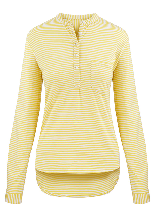 Mellow Yellow Sleep Set | Grandad Shirt